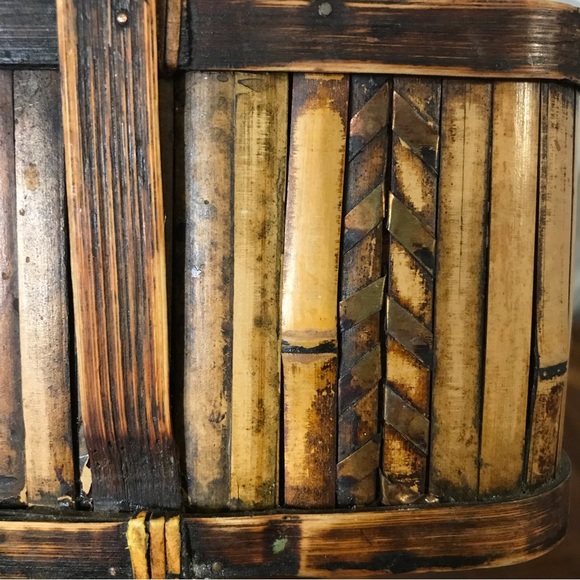 VTG Bamboo Basket - Picture 5 of 12